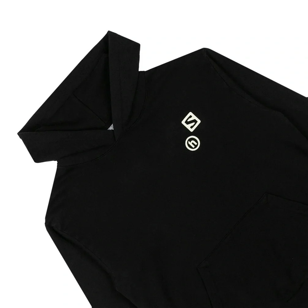 HIDDEN NY x Salomon Artifact Trails Hoodie Black XL - Picture 3 of 8